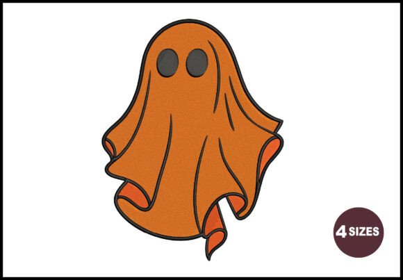 Cute Ghost Embroidery Review