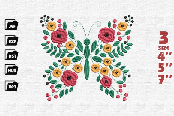 Floral Butterfly Embroidery Review